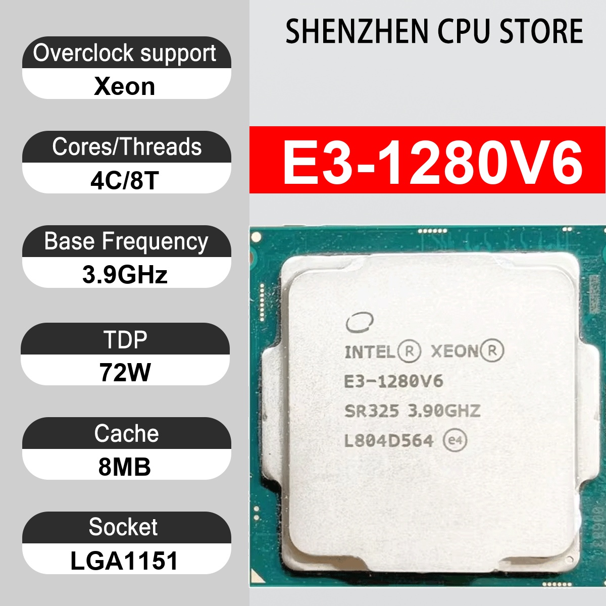 Ddr4 2400Mhz - Intel Xeon E3-1280V6 4 Core 8