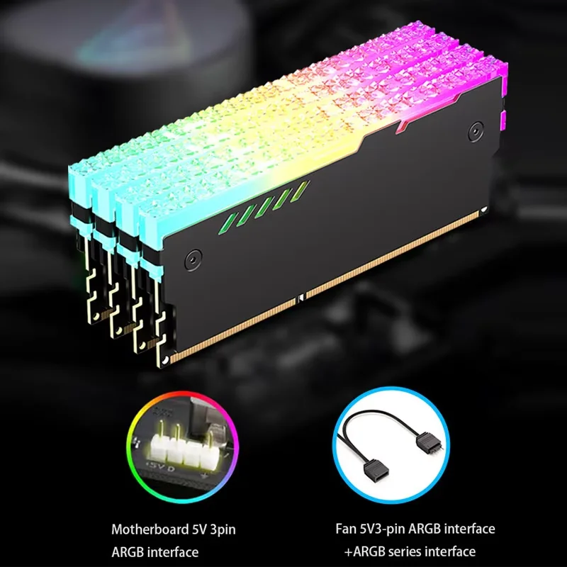PC Memory Heatsink RM-1 RAM Co - Ddr4 Desktop Ram review and price