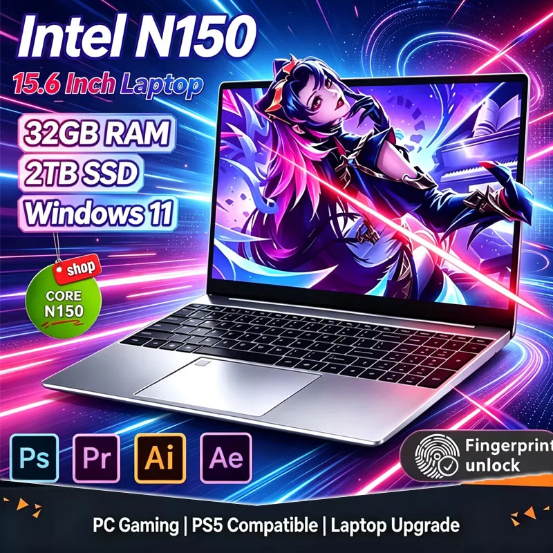 2026 New 15.6' Intel N150 Wind - Ddr4 Ram review and price