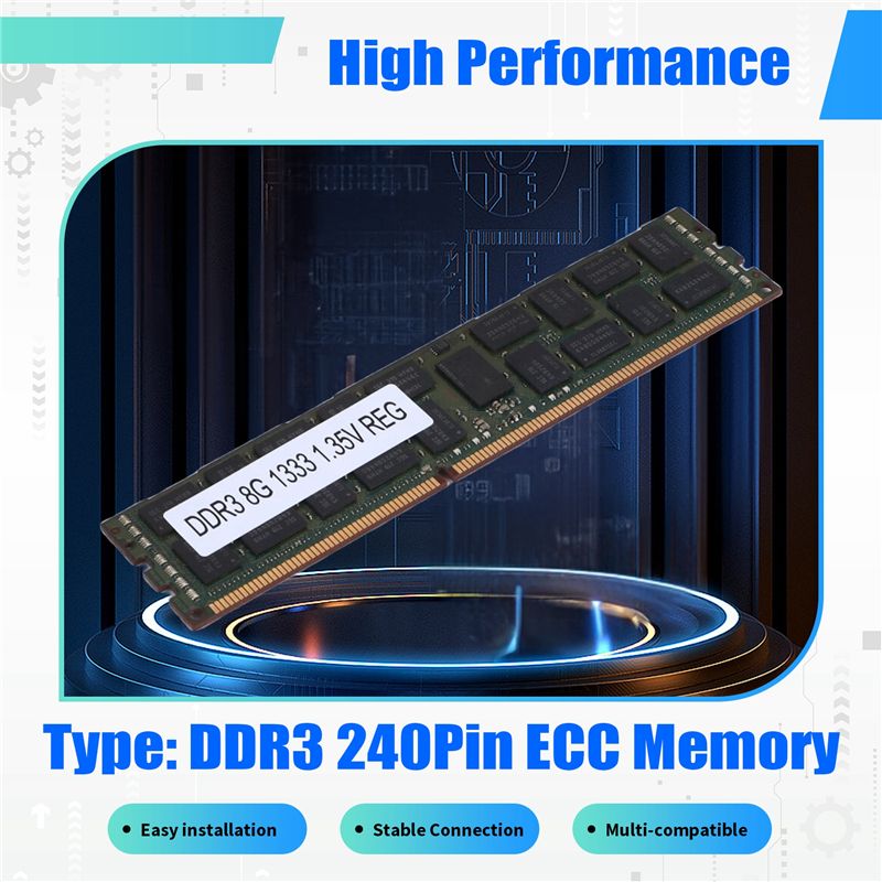 8GB DDR3 1333MHZ Ecc Ram Memor - Ddr3 Ram review and price