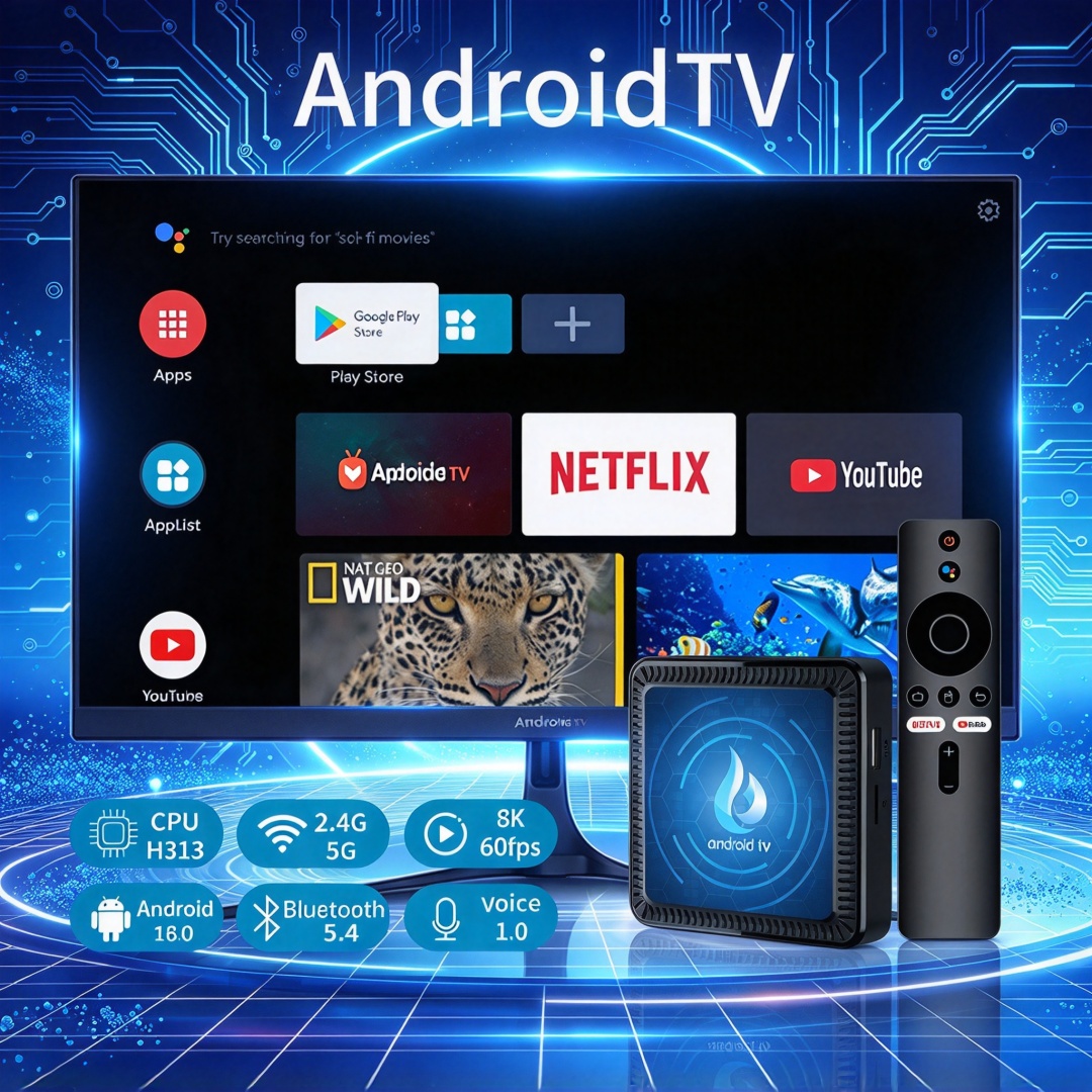 Android Smart TV Box 8GB 256GB - Ddr3 8Gb review and price
