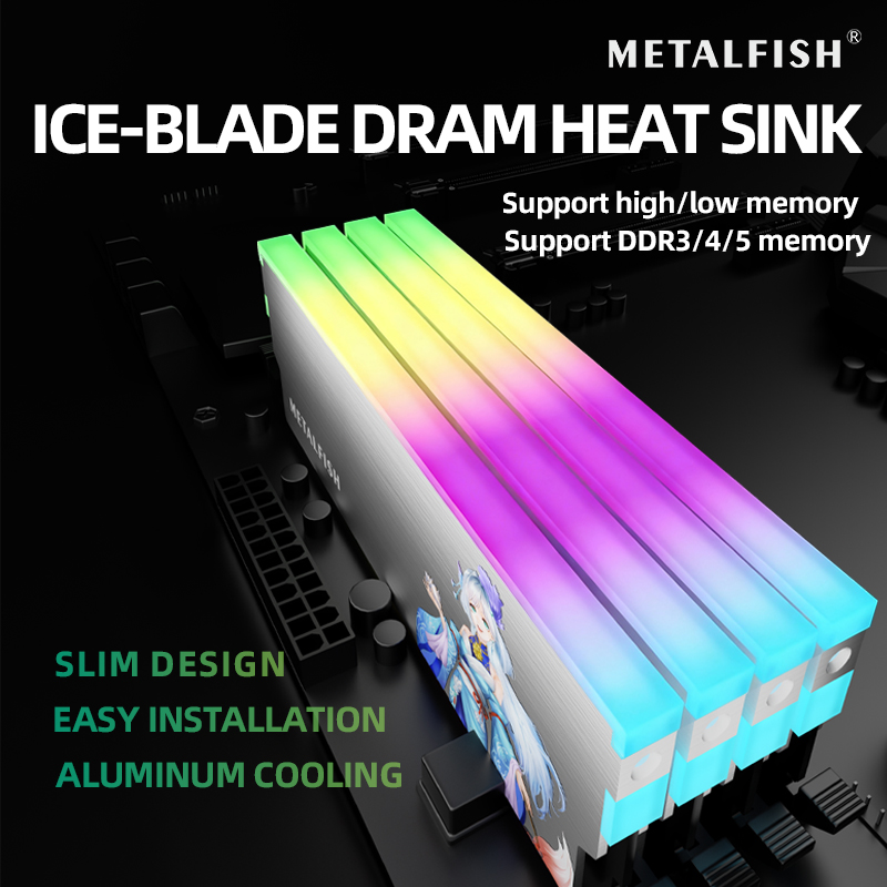 METALFISH DRAM Heatsink 5V-3PI - Ddr4 8Gb review and price