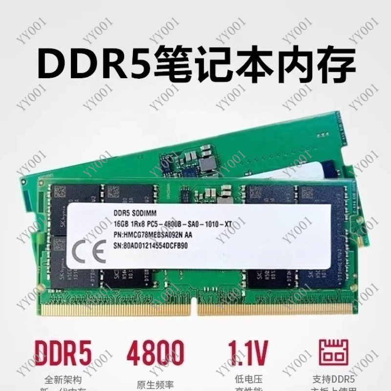 DDR5 Laptop RAM 8GB 16GB 4800M - Ram Memory Module review and price