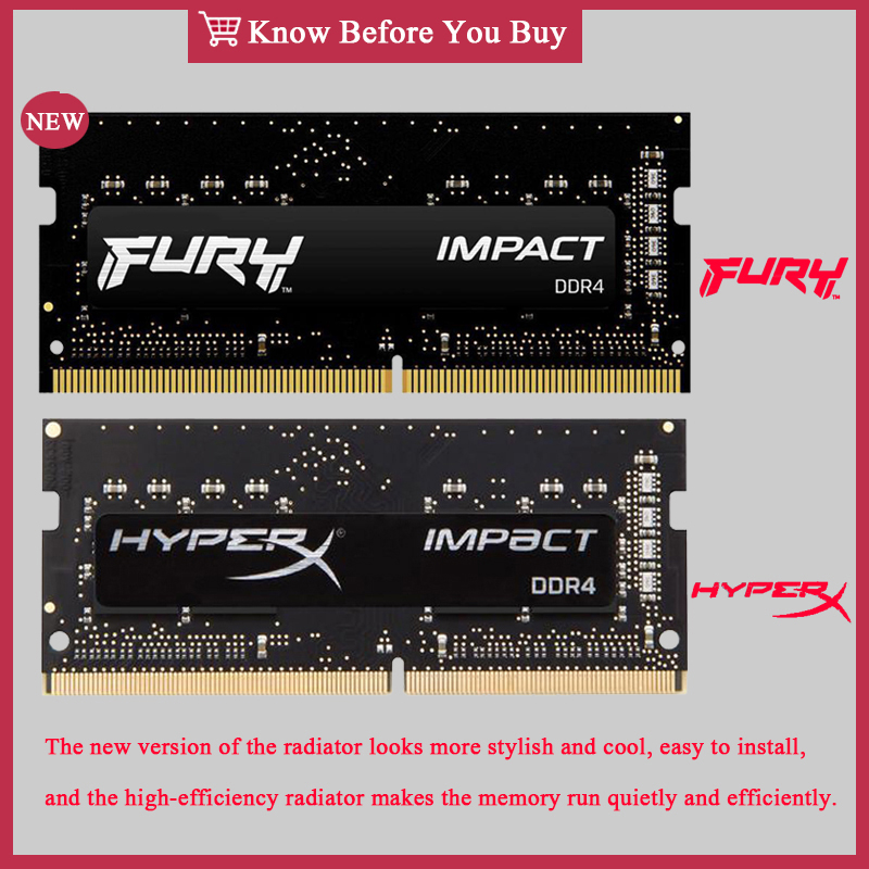 DDR4 FURY Impact RAM 16GB 8GB  - Ddr4 2400Mhz review and price
